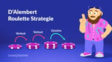 D’Alembert Roulette Strategie – Funktion, Anwendung & Eindrücke