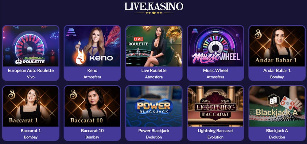 4Kasino Live Casino