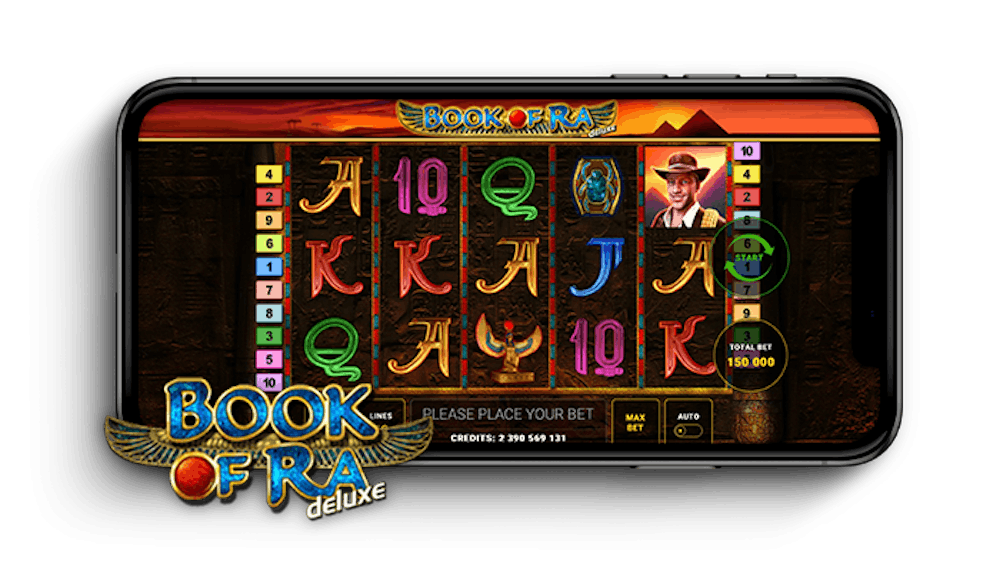 Book of Ra mobile Ansicht