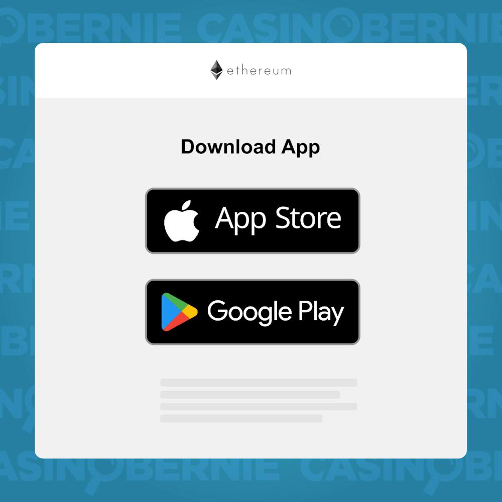App zum Ethereum Wallet herunterladen