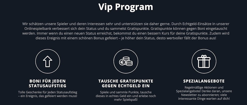 Golden Star VIP-Programm