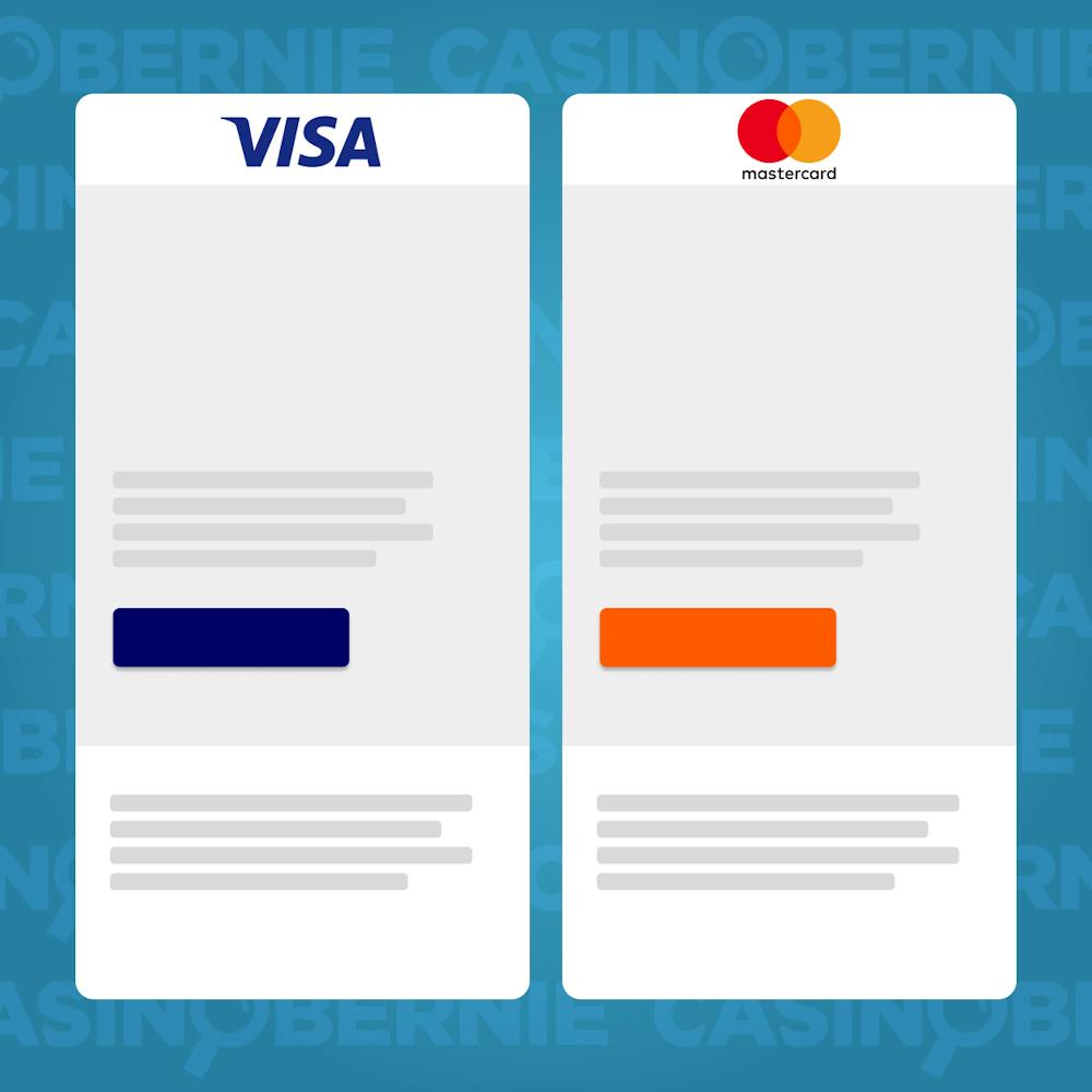Webseite von Mastercard oder Visa aufrufen