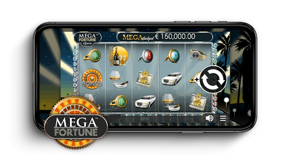 Mega Fortune mobile Ansicht