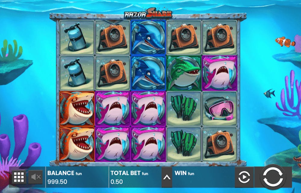Razor Shark: Kostenlose Demo-Version &#038; Bewertung des Slots logo