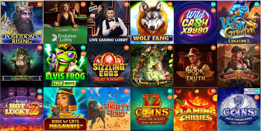 Spinia Casino Online Spiele