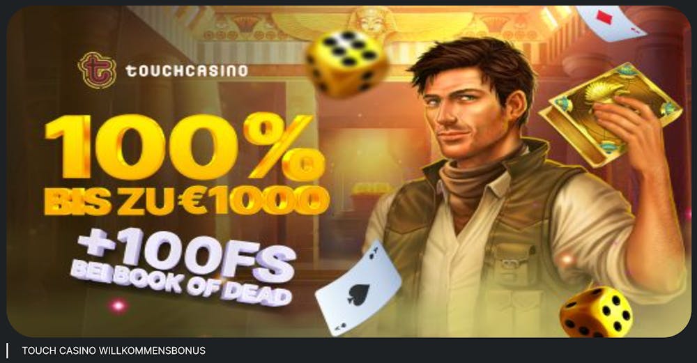 Touch Casino Willkommensbonus