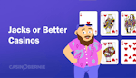 Jacks or Better Casino &#8211; Video Poker Spiel mit hohem RTP