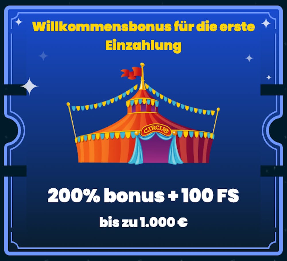 200 Prozent Bonus bis zu 1.000 Euro und 100 Freispiele im Rollino Casino