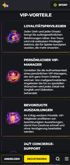 Golden Star VIP-Programm