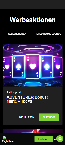 Anarchy Casino Willkommensbonus von 100 Prozent