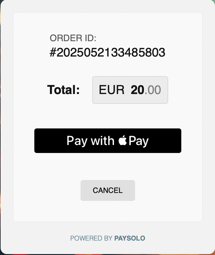 Zahlung im Apple Pay Casino bestätigen