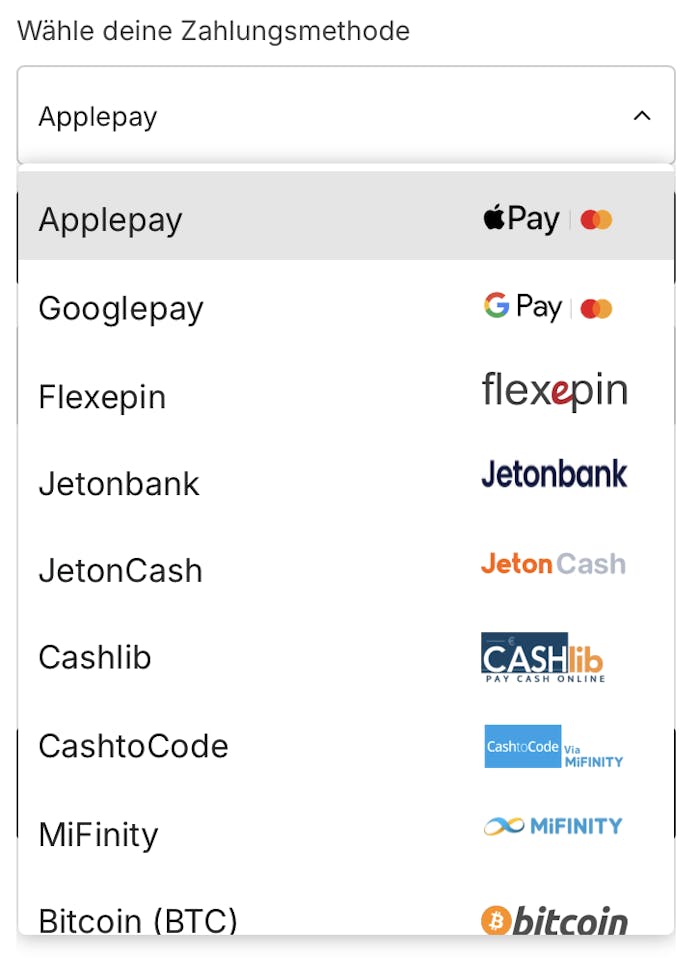 Apple Pay als Zahlungsmethode im Casino mit Apple Pay wählen