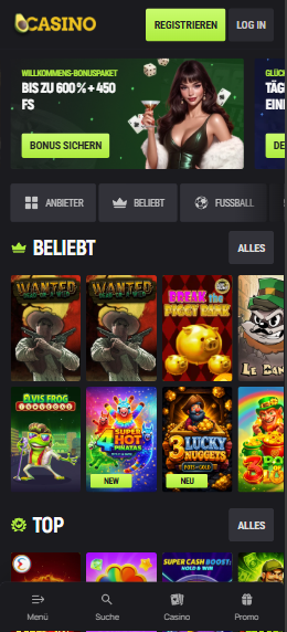 Avo Casino Startseite