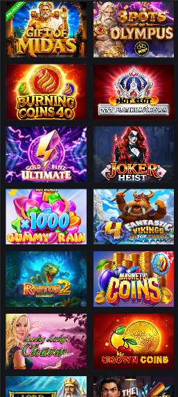 Betstro Casino Slotauswahl