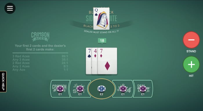 Blackjack Side Bet Suite von Switch Studios
