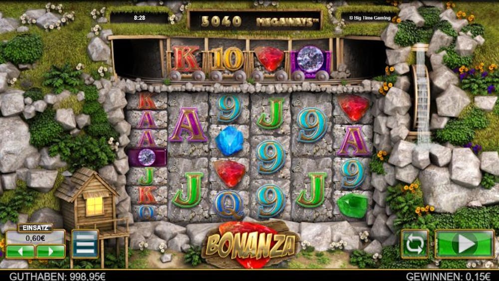 Bonanza: Kostenlose Demo-Version &#038; Bewertung des Slots logo