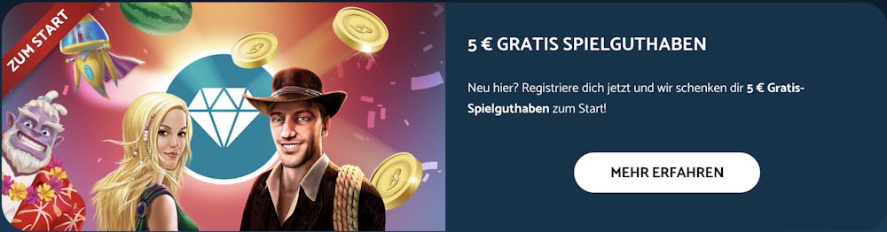 Beispiel für ein Startguthaben Angebot