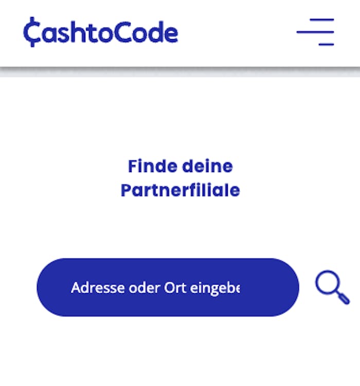 Cash to Code Partnerfilialsuche für Einzahlung im Cash to Code Casino