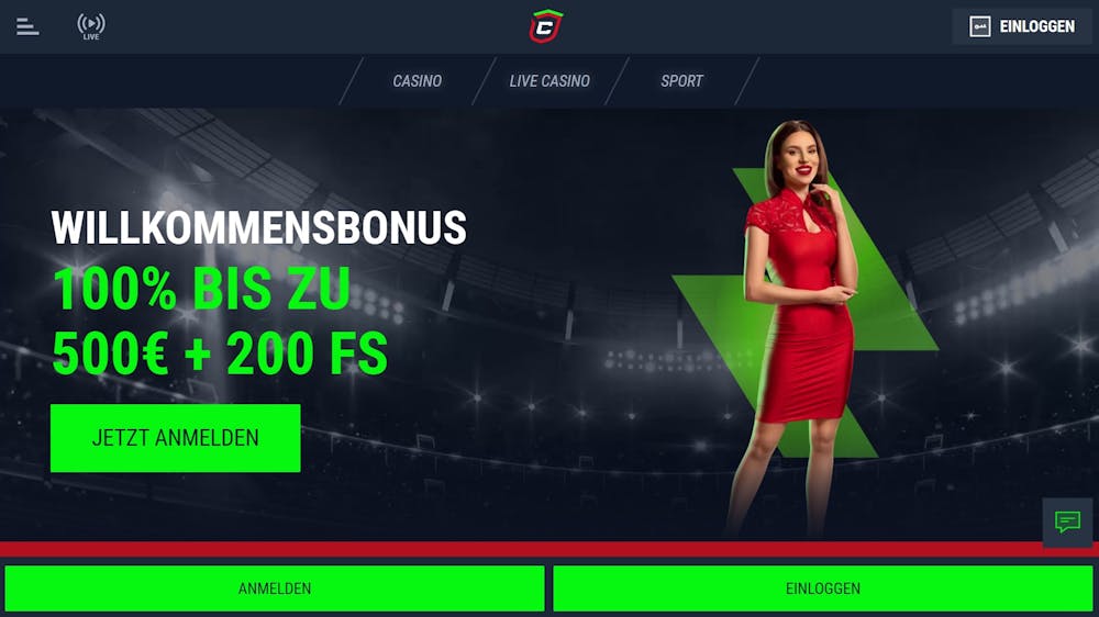 Willkommensbonus im Casinado Casino bis zu 500 Euro und 200 Freispiele