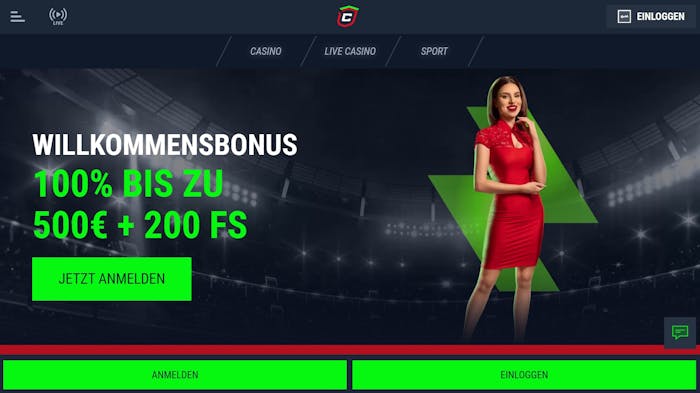 Willkommensbonus im Casinado Casino bis zu 500 Euro und 200 Freispiele