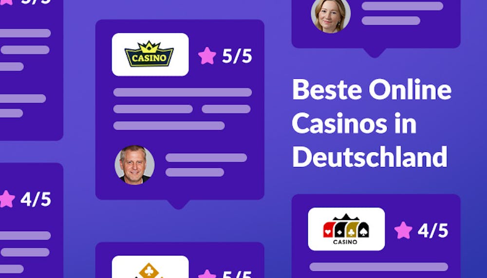 Beste Online Casinos in Deutschland bei CasinoBernie