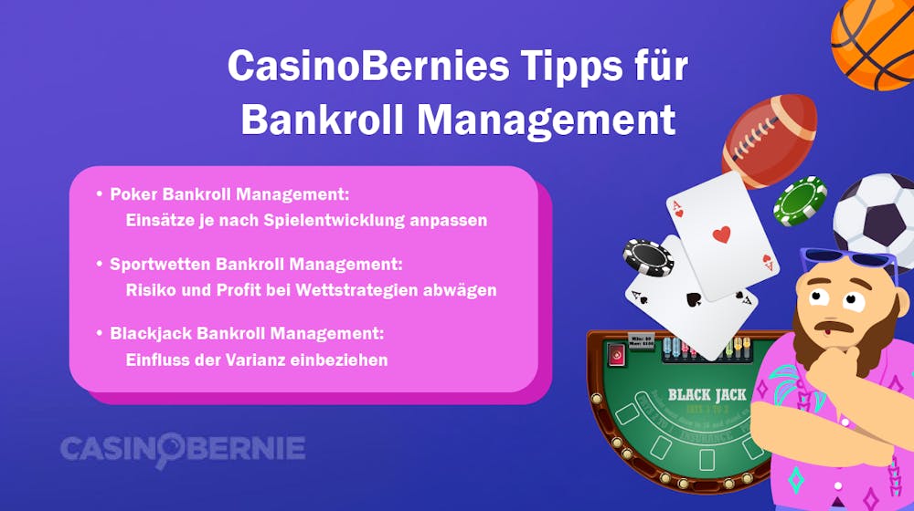 CasinoBernies Tipps für Bankroll Management