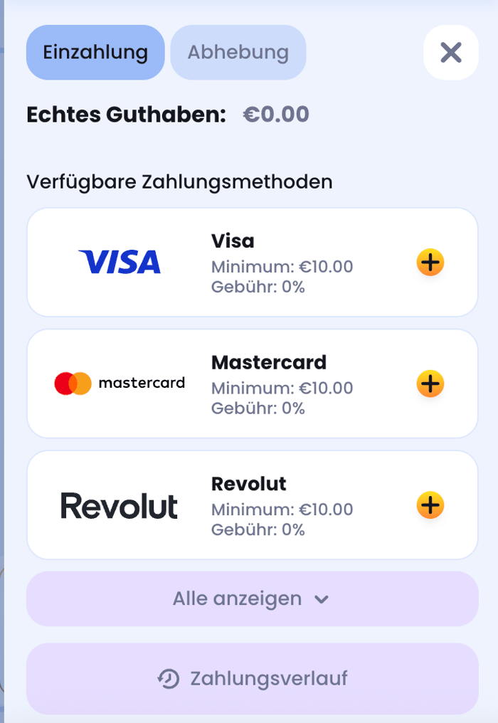 Zahlungsmethoden in Casinos mit europäischer Lizenz