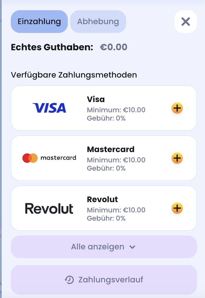 Zahlungsmethoden in Casinos mit europäischer Lizenz