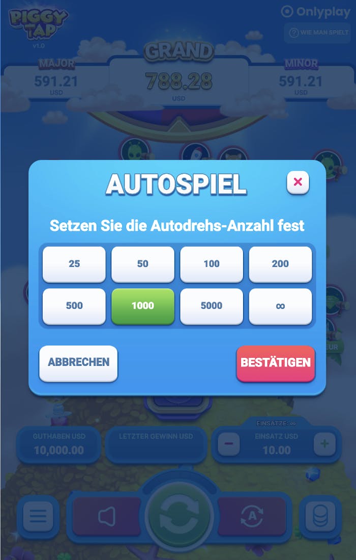 Autoplay-Funktion im Casino ohne 5 Sekunden Regel
