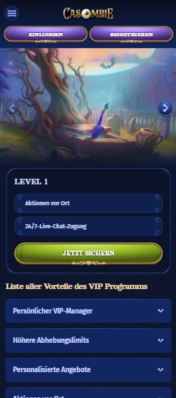 Casombie Casino Treueprogramm