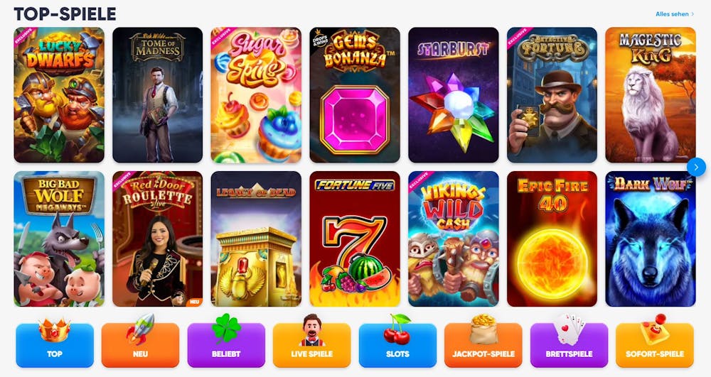 Cazimbo Casino Online Spiele