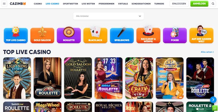 Das Cazimbo Live Casino