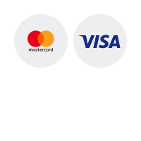 Mastercard und  Visa Logo