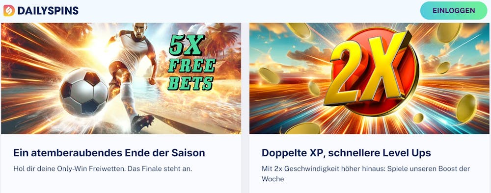 Dailyspins Casino Bonusangebote