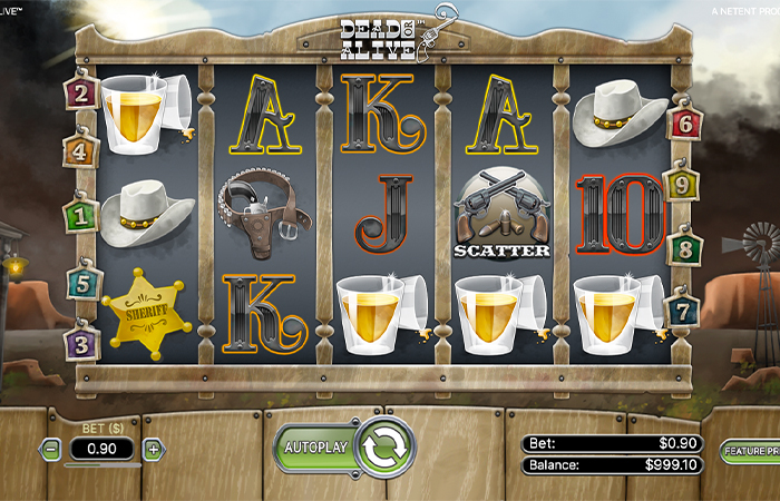 Dead or Alive Slot im NetEnt Casino