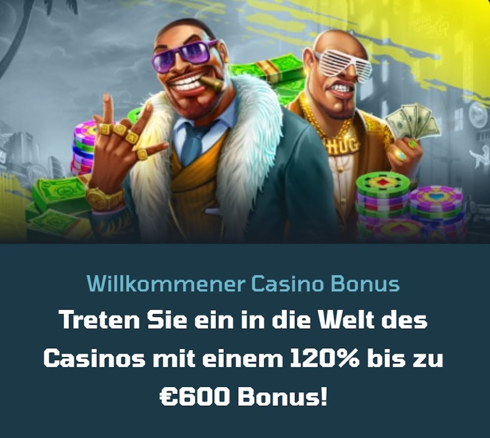 Der Willkommensbonus von Dealbet Casino mit 120% bis zu 600€