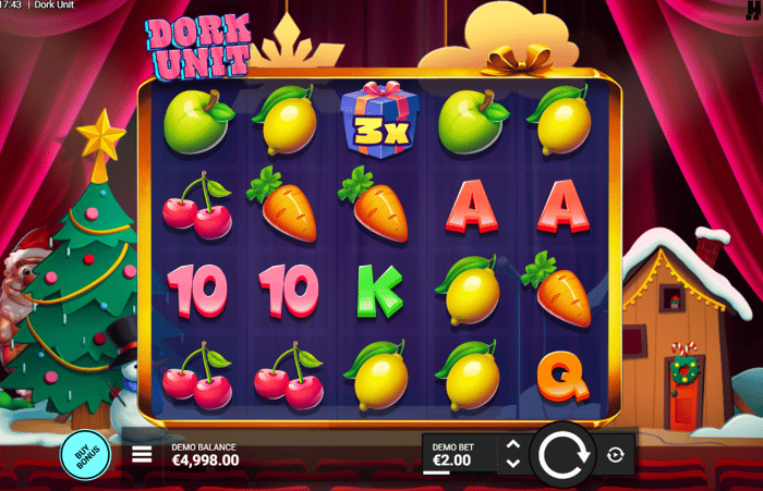 Dork Unit Screenshot von Hacksaw Gaming.