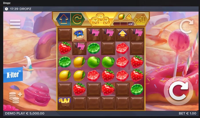 Dropz Slot im ELK Studios Casino