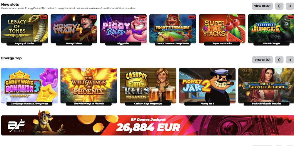 energy casino spiele