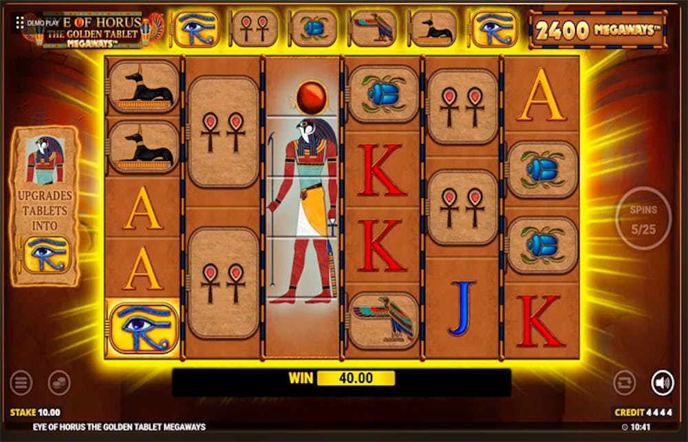Eye of Horus – Merkur-Slot kostenlos testen logo