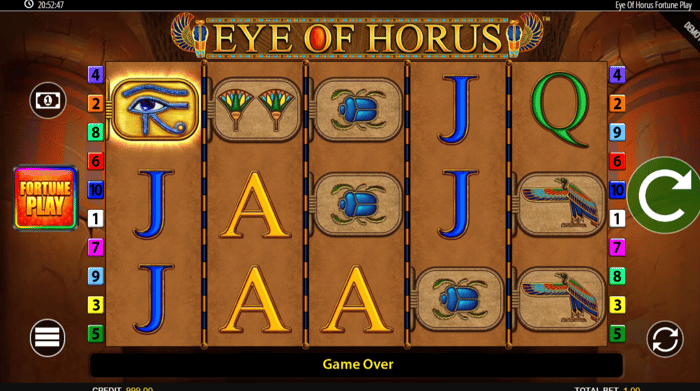 Merkur Casinos Slot Eye of Horus