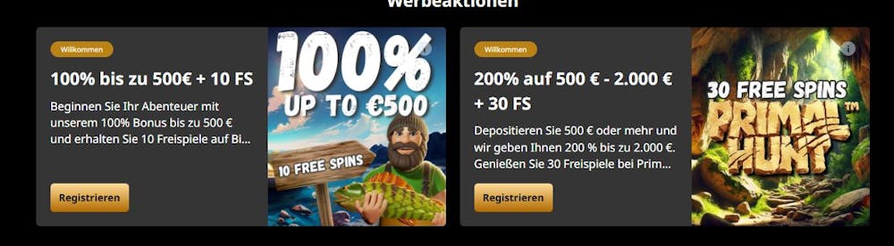 FavoritoBet Casino Willkommensbonus