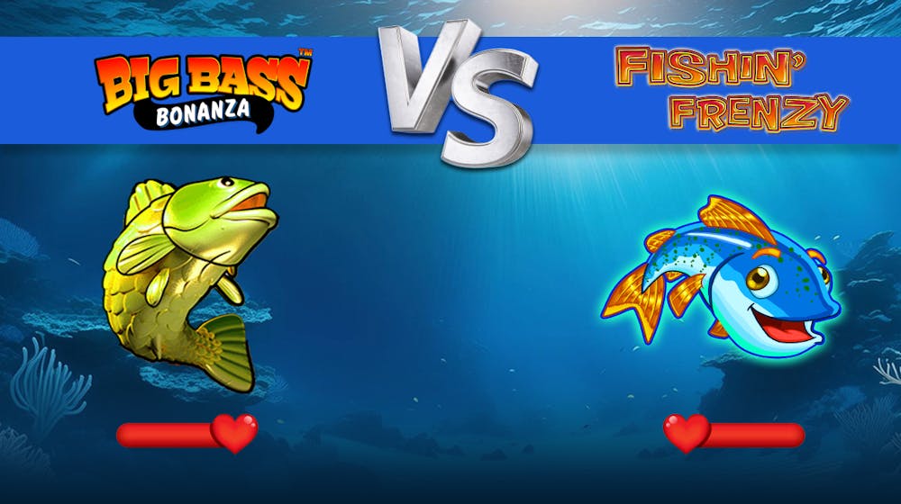 Slots im Duell: Fishin&#8217; Frenzy vs. Big Bass Bonanza