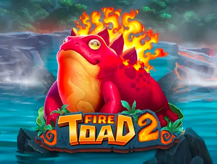 Logo vom Slot Fire Toad 2.