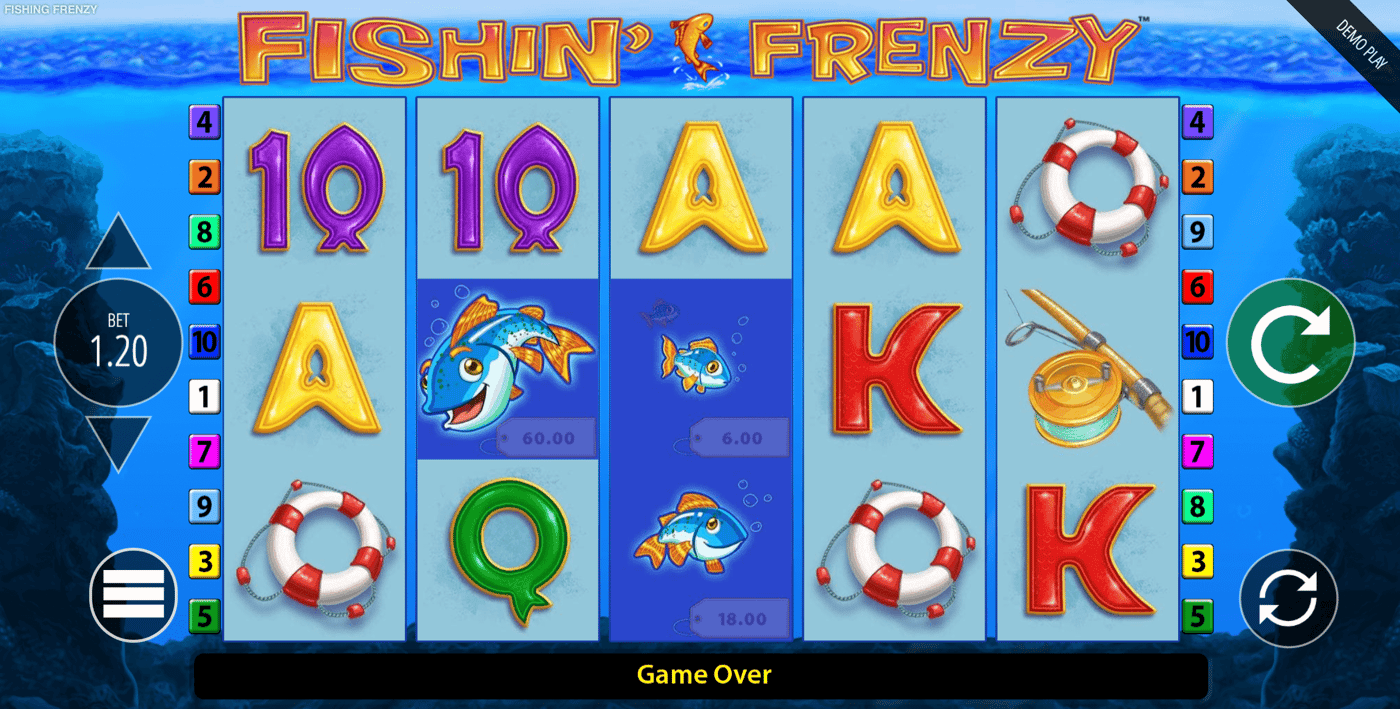 Fishin’ Frenzy Slot – Kostenlos spielen & Test logo
