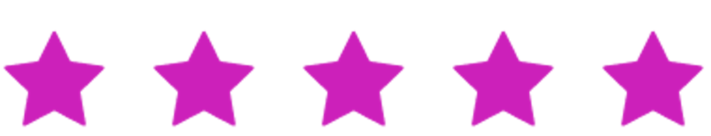 fünf pinke sterne