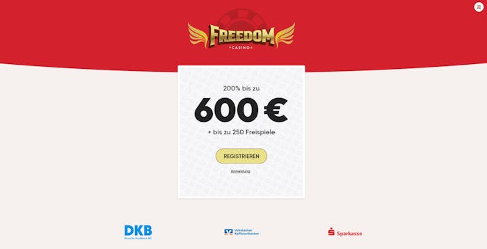 Freedom Casino Startseite