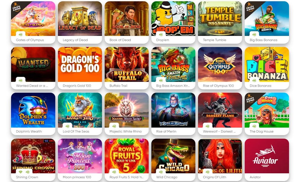 Fresh Casino Spielangebot