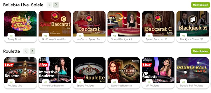 Fresh Casino Live Casino