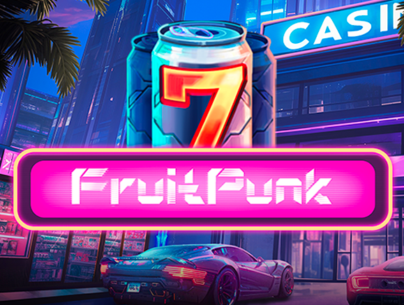 Fruit Punk Slot Logo.